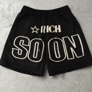 Men Rich Soon Shorts